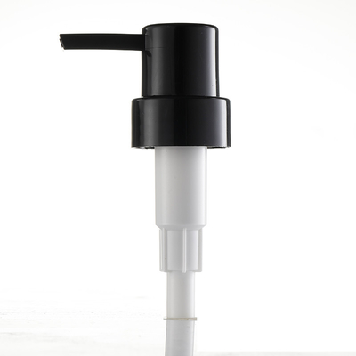 Black Glossy PP Lotion Dispenser Pump Customization 33mm