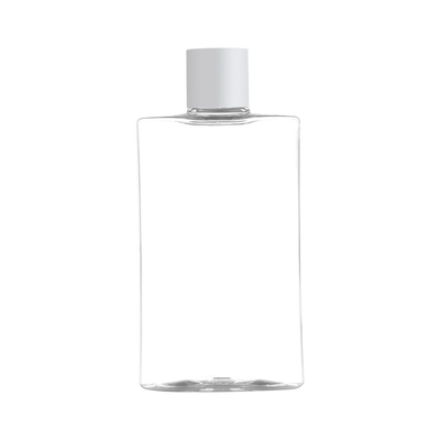 White Transparent PCR Plastic Bottles For Shampoo 200ml