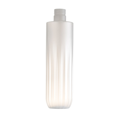 700ml Bright White Translucent PCR Textured Bottle For Bath Milk
