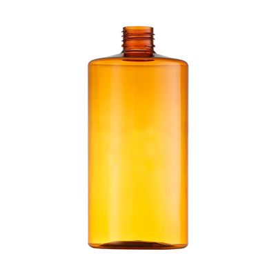 Orange Transparent Plastic Bottle Can Be Customized Style/Color/Size