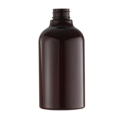 Red-Brown 400ml Plastic Packaging Bottle High Quality Factory Customized