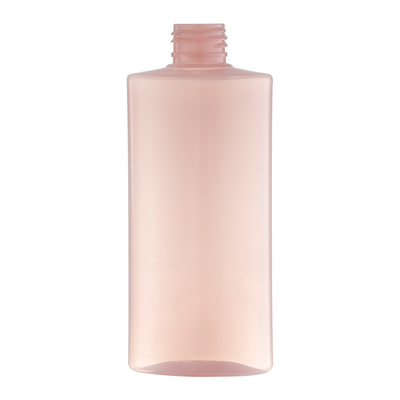 Empty 200ml Luxury Body Lotion Packaging Shower Gel Container Empty Square Pump Cosmetic PET Plastic Pink Shampoo Bottle