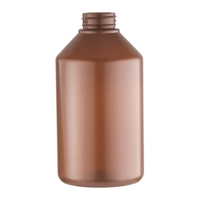 Customized 550ml Matte Pink Foam Cleansing Milk Nude Pump Bottle
