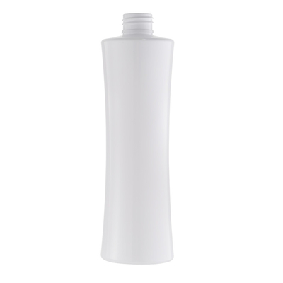 Custom Printed Lotion Squeeze Bottle White Flat Plastic Material 250ml