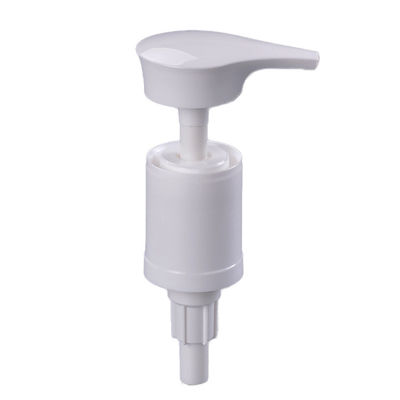 32mm Plastic 4ml/T Lotion Dispenser Pump With Ribbed Closure