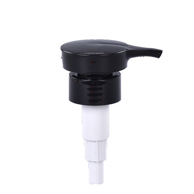 ISO14001 28mm Black Round Cosmetic Lotion Pump For Body Wash