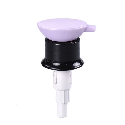 Purple Leak Proof Lotion Dispenser Pump With Screw Lock