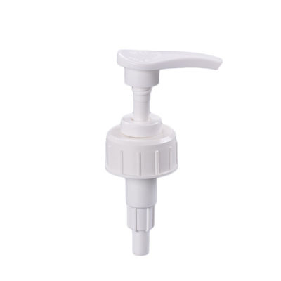 38mm PP Hand Sanitizer Pump Dispenser , Screw Lock Hand Pump Soap Dispenser