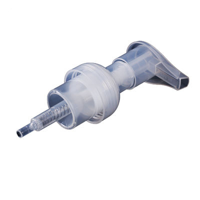 Clear Leak Proof 0.8cc Hand Wash Dispenser Pump For Mousse Bottles