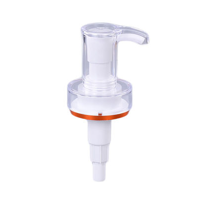 Silver Ring 32mm Lotion Dispenser Pump For Hair Conditioner