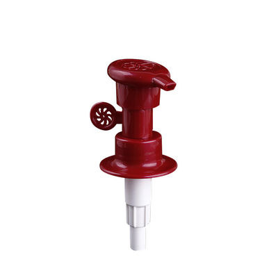 ISO9001 Red Clipped Lock Lotion Dispenser Pump For Personal Care
