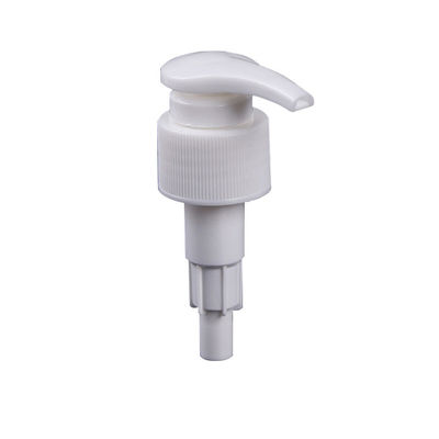 24mm White 316SS Spring Plastic Lotion Pump For PET Bottles