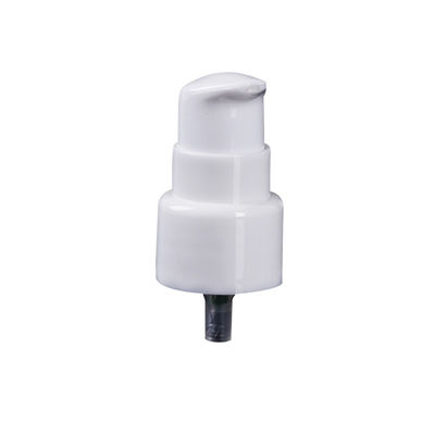 white 24mm Plastic Oil Pump , 0.75cc Makeup Pump Dispenser