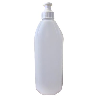 ISO9001 Plastic HDPE Bottle , 3.9L Empty Shower Gel Bottles