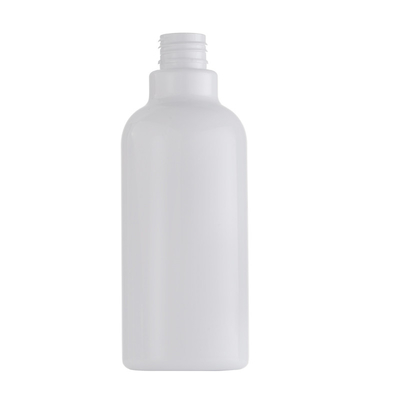 Free Sample Custom Logo White 300ml Boston Round Empty Plastic Shampoo Lotion Dispenser Pump Bottle