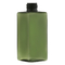 Green Transparent Plastic Lotion Bottle 110ml Custom