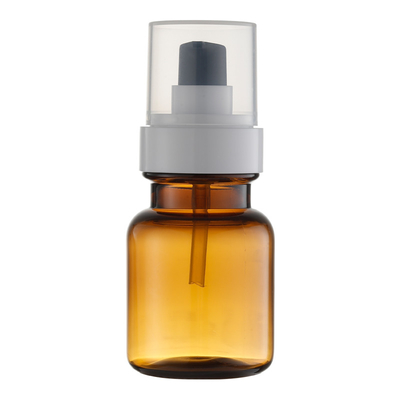 Custom 90ml Amber Glass Bottle With Phenolic Resin Cover For Medicine