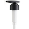Customized 32 / 410 Plastic Lotion Pump Black Frosted ISO9001