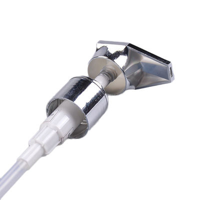 Aluminium Coating Plastic Lotion Dispenser Pump With Special Head