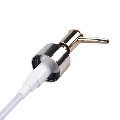 Aluminium Coating Plastic Lotion Dispenser Pump For Body Wash