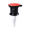 33/410 32/410 Plastic Lotion Dispenser Pump Red Black Color For PET Bottles