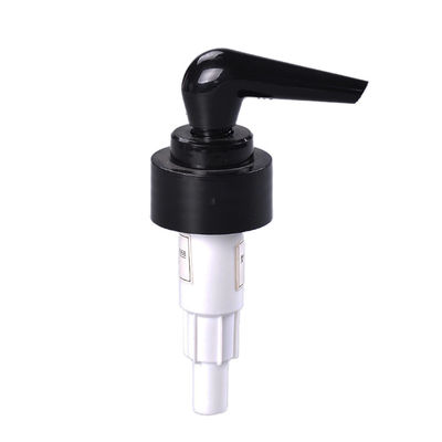 Black 28mm 2ml/T Lotion Dispenser Pump With Screw Lock