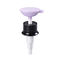 Purple Leak Proof Lotion Dispenser Pump With Screw Lock