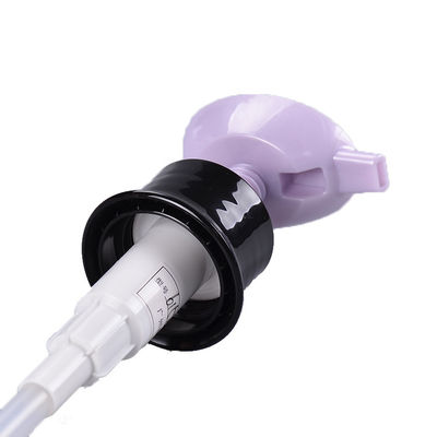 Purple Leak Proof Lotion Dispenser Pump With Screw Lock