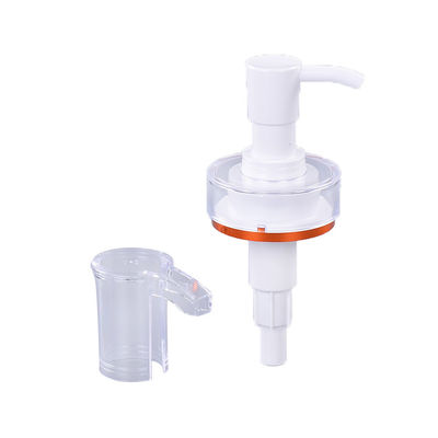 Silver Ring 32mm Lotion Dispenser Pump For Hair Conditioner