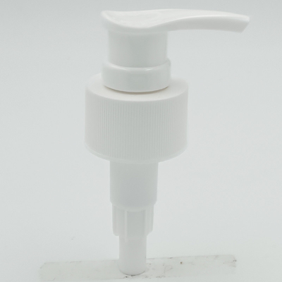 28/24 Press Cosmetic Lotion Pump Flat Mouth Plastic Pump Head